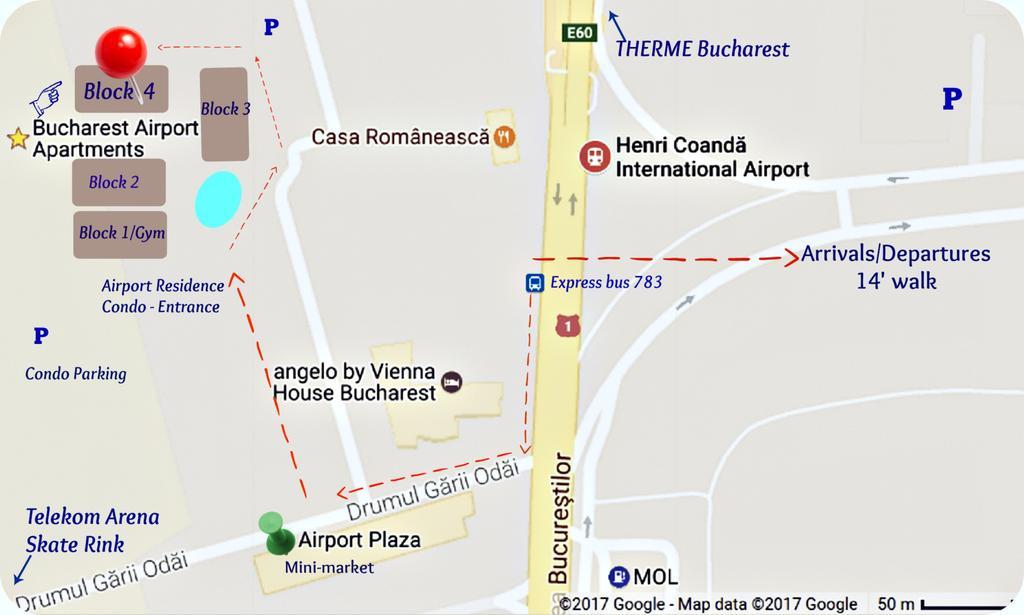 Bucharest Airport Suites & Villas Otopeni Exterior foto